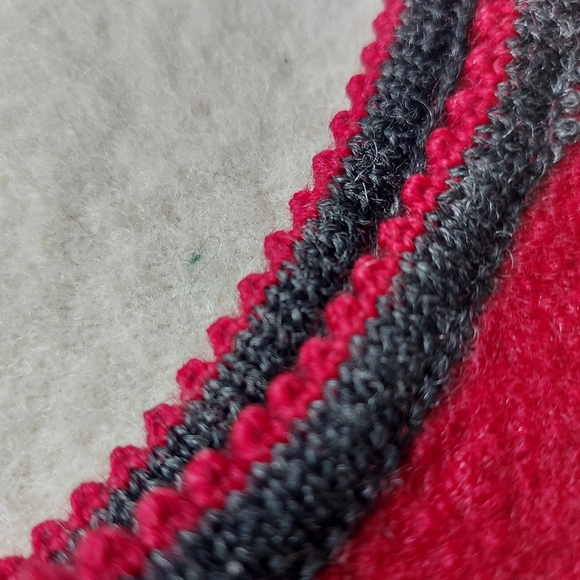 Vintage 100% wool vest floral embroidery - Picture 4 of 7